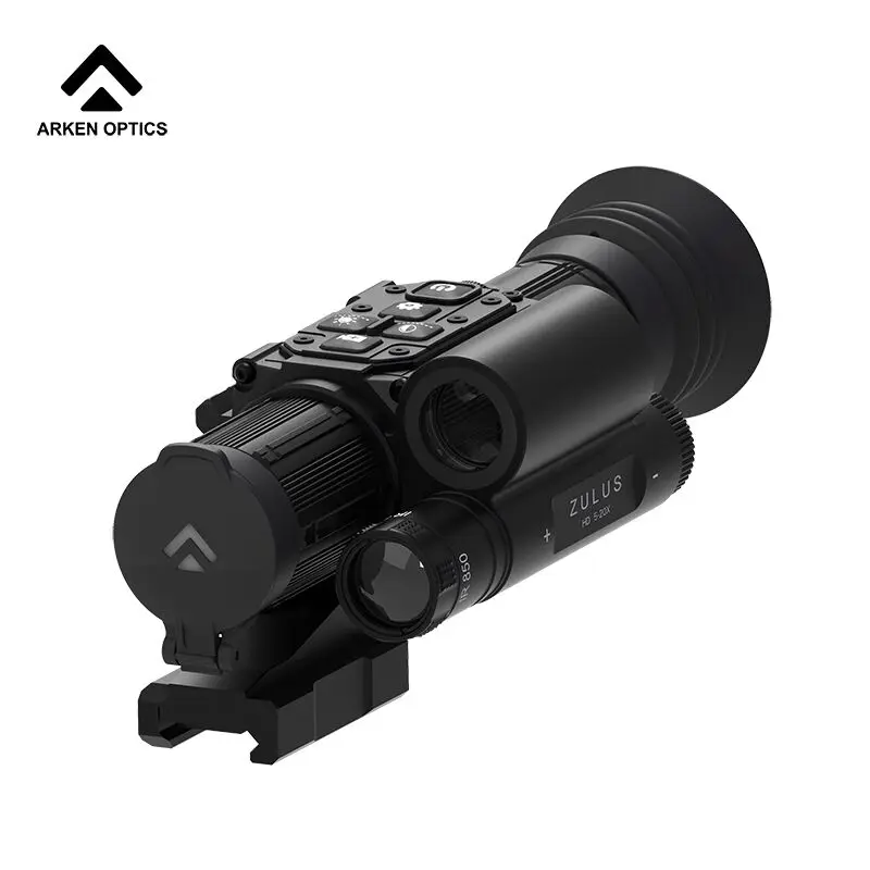 P2R digital zoom infrared high-definition night vision instrument front ranging day and night aiming