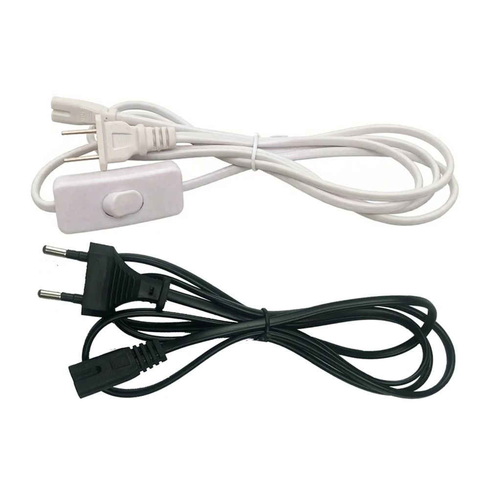 Image of 1,5m 1,8m T4 Schaltnetzkabel 2-Pin IEC-320-C7 303 Verlängerungskabel EU AC-Stromkabel US-Steckeradapter für PS5 Xbox Radio Lautsprecher