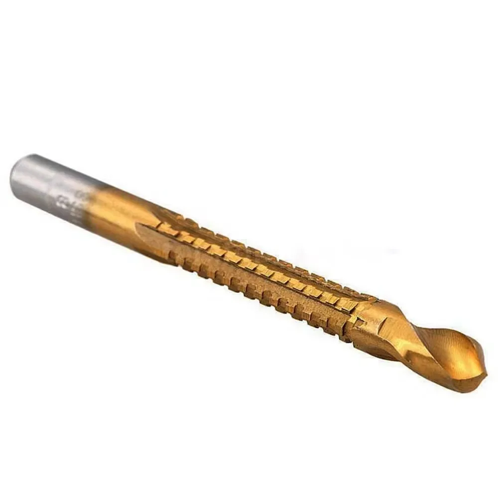 Extracteur de vis cassé endommagé en titane HSS, extracteur de 2,2, scie à cloche, foret, outils de travail de calcul, 4 pièces