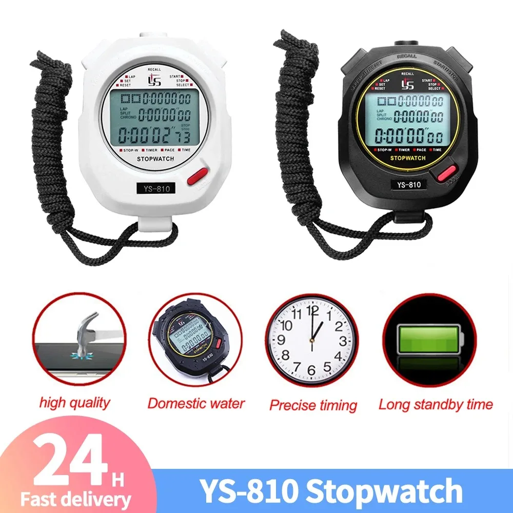 Professional Digital Stopwatch Timer Multifuction Portable Outdoor Sports Running Training Timer Chronograph Stop Watch