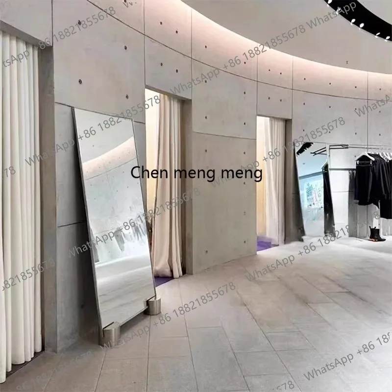 

F150 Full-length floor mirror, home bedroom, fitting mirror beauty, clothing store location