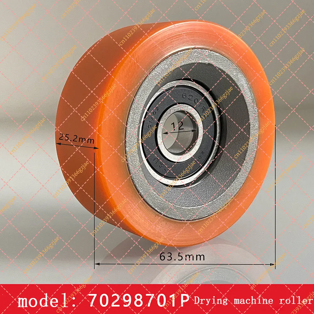 Dryer High Speed Positioning Wheel Roller 70298701P for Speed Queen Washer-Dryer, Replacement Parts