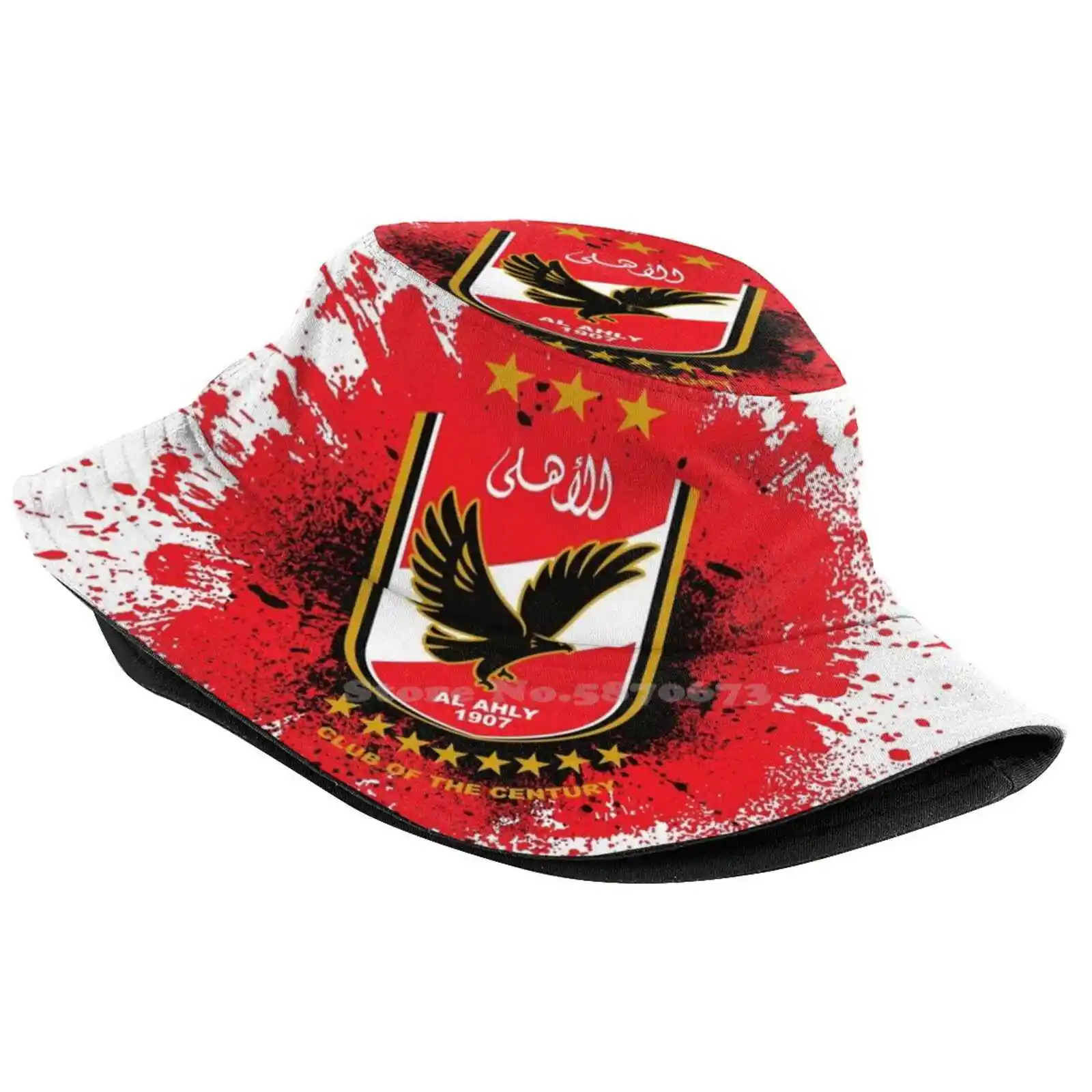 One Life One Colours Egypt Al Ahly Korean Style Outdoor Sun Hat Bucket Cap Cairo Egypt Ultras Ahly Casuals 1312 Hooligans Fans