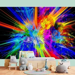 Paint Splash Party Backdrop Colorful Art Abstract Oil Photo Booth Props Banner Birthday Supplies 5x3ft Photography background