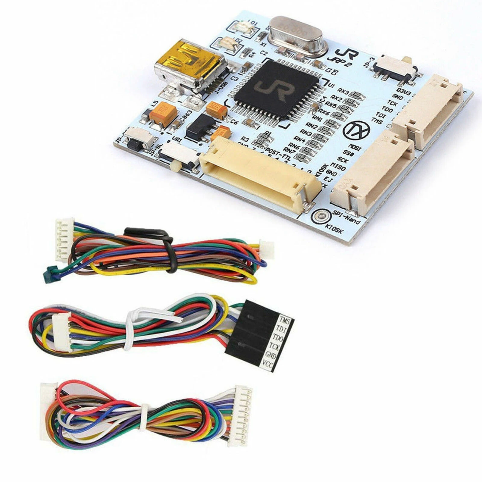 مجموعة واحدة من مبرمج TX J-R V2 مع 3 كابلات لأجهزة XBOX 360 في الصندوق NAND-X QSB #1