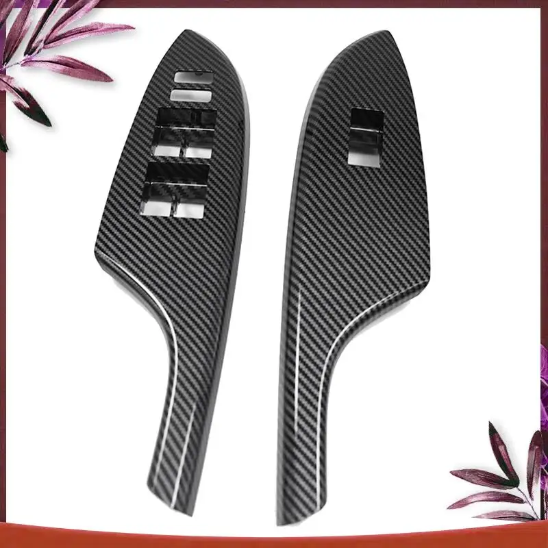 

Durable Car Window Switch Panel Door Handle Armrest Trim For Toyota Corolla 2006-2013 Window Lift Cover Trim A Replacement Parts