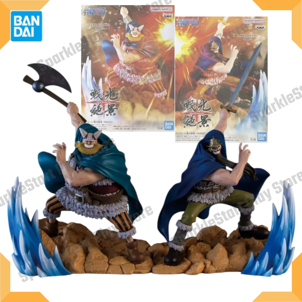 Bandai In Stock Original Box Garage Kit One Piece Kuzan Monkey D Garp Anime Characters Collectible Original Action Figure Statue