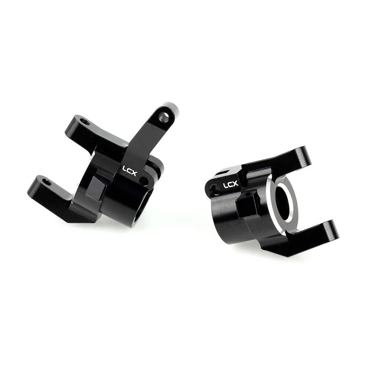 LCX Racing 1/6 RC Crawler CNC aluminio AR90 nudillo de dirección C portadores de buje para Axial SCX6 actualizaciones piezas Accesorios