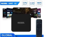 Mecool KM7 SE TV Box Android 11 ATV Google Certified LPDDR4 2GB RAM 32GB 4K Dual Wifi BT5.1 Support AV1 Youtube 4K Set Top Box