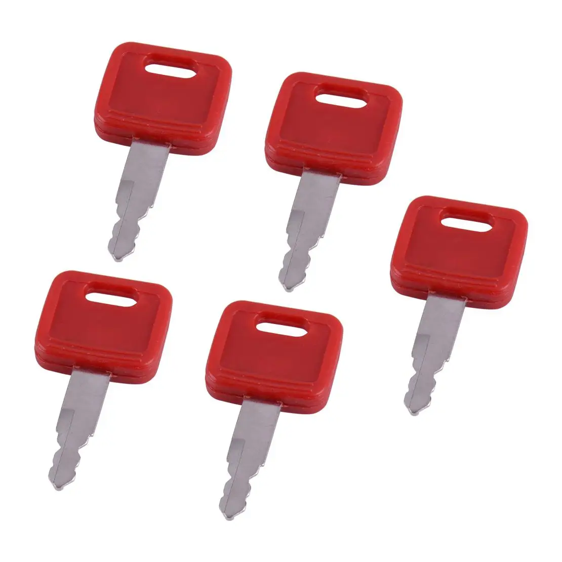 5PCS Excavator Key Fit for John Deere Hitachi H800 Case Dozer Fiat New Holland