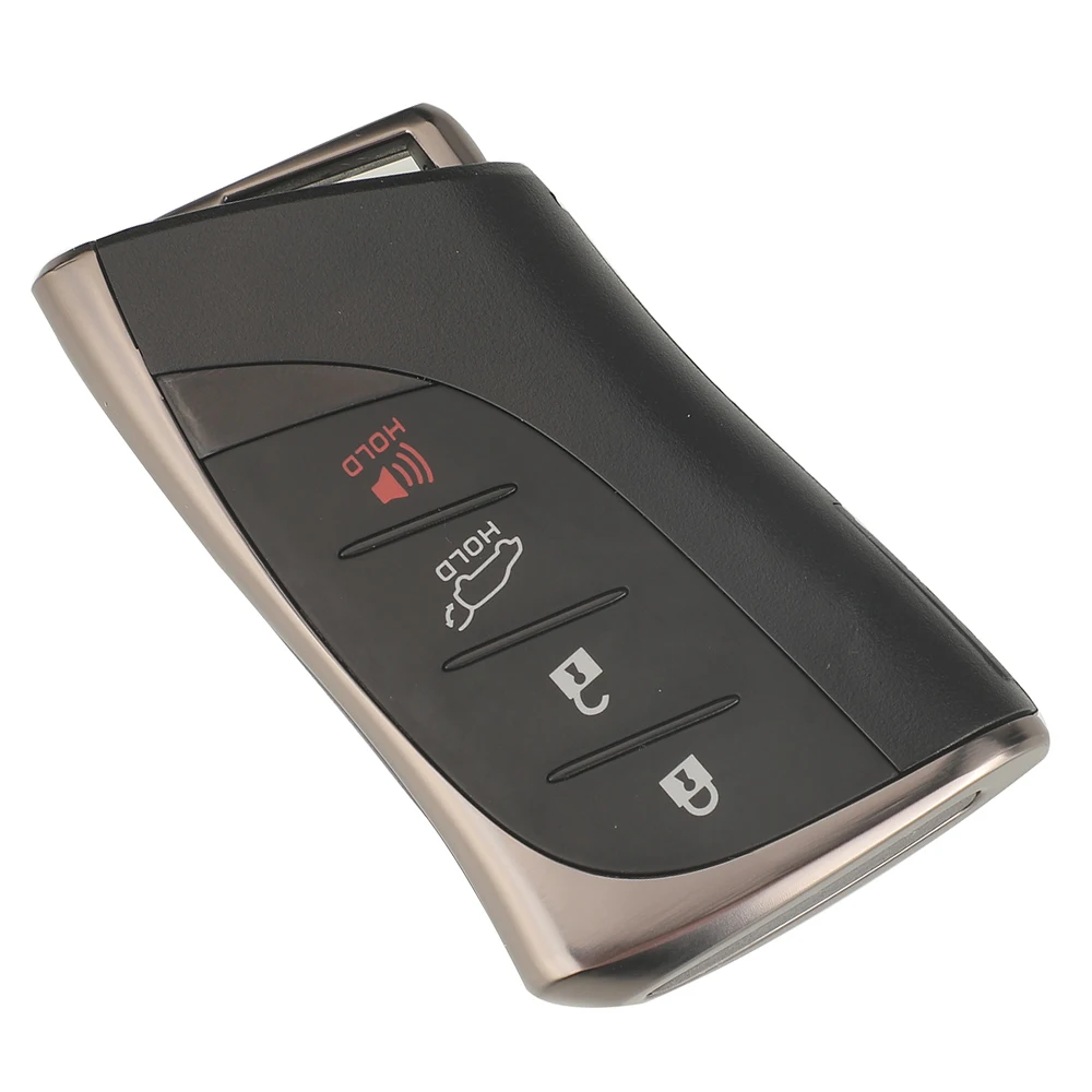 Jingyuqin 4-кнопочный чехол с дистанционным управлением для смарт-ключателя автомобиля для Lexus LX600 NX250 NX350 LS500 NX F LX RX UX GX Сменный брелок