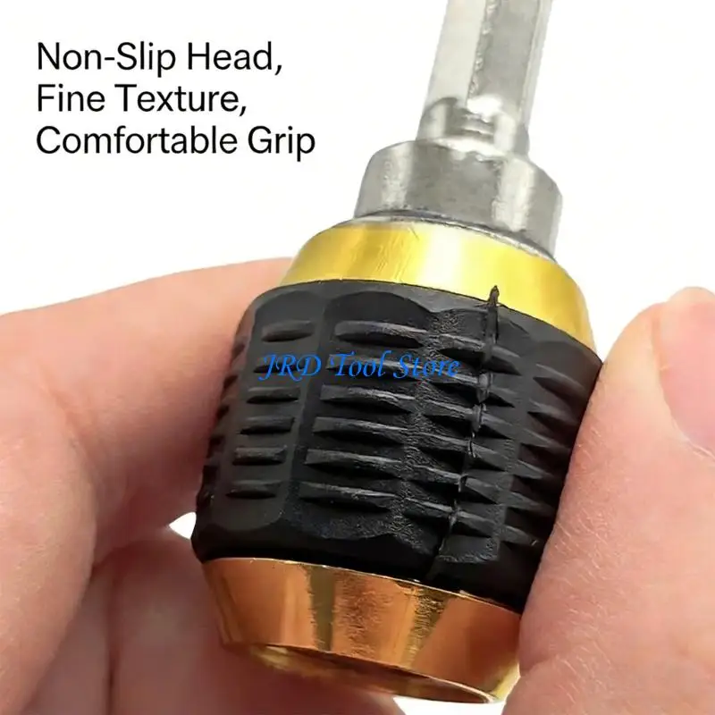 

A2UD Hexagonal Shank Extension Rod Popping Up Design for Easy Drill Driver Tool Change Electric Drill Driver Conversion Rod