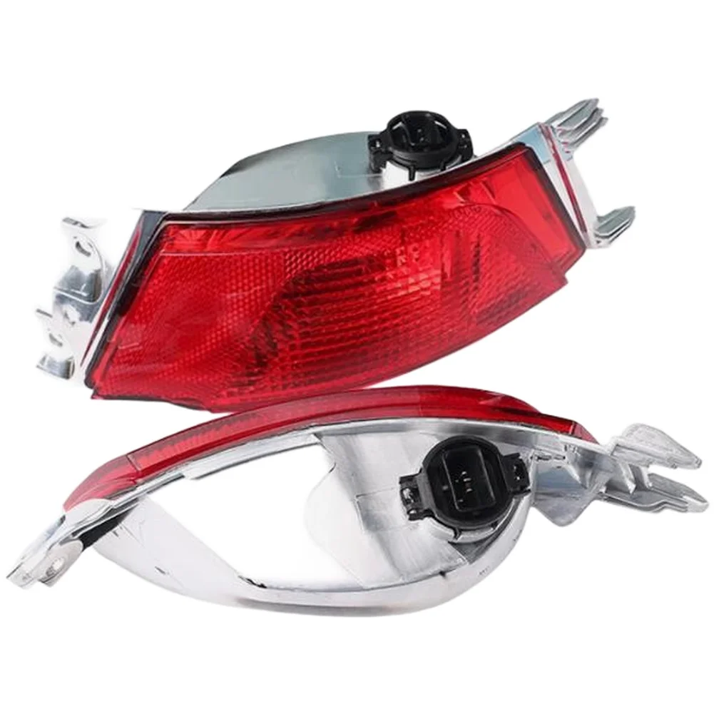 

Красный задний противотуманный фонарь-отражатель, комплект из двух фонарей, прямая замена, пластиковая конструкция, прямая установка