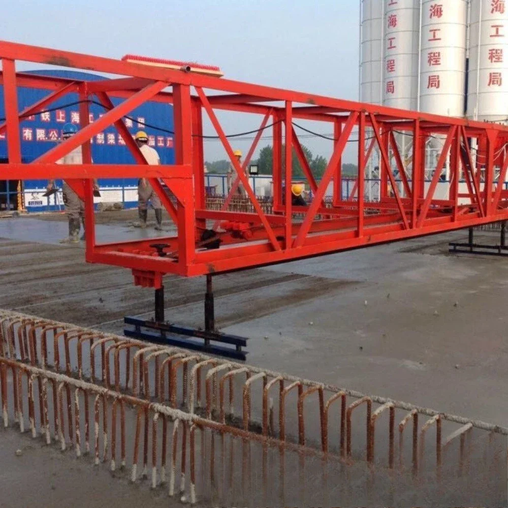 Beam field paver Factory Box girder leveling machine Concrete bridge deck paver Track bridge paver