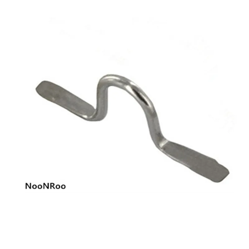 NooNRoo Curve Hook Fishing Tackle Guide Fishing Rod parts repair HOOK 5# 20pcs Black/Silver/Grey color