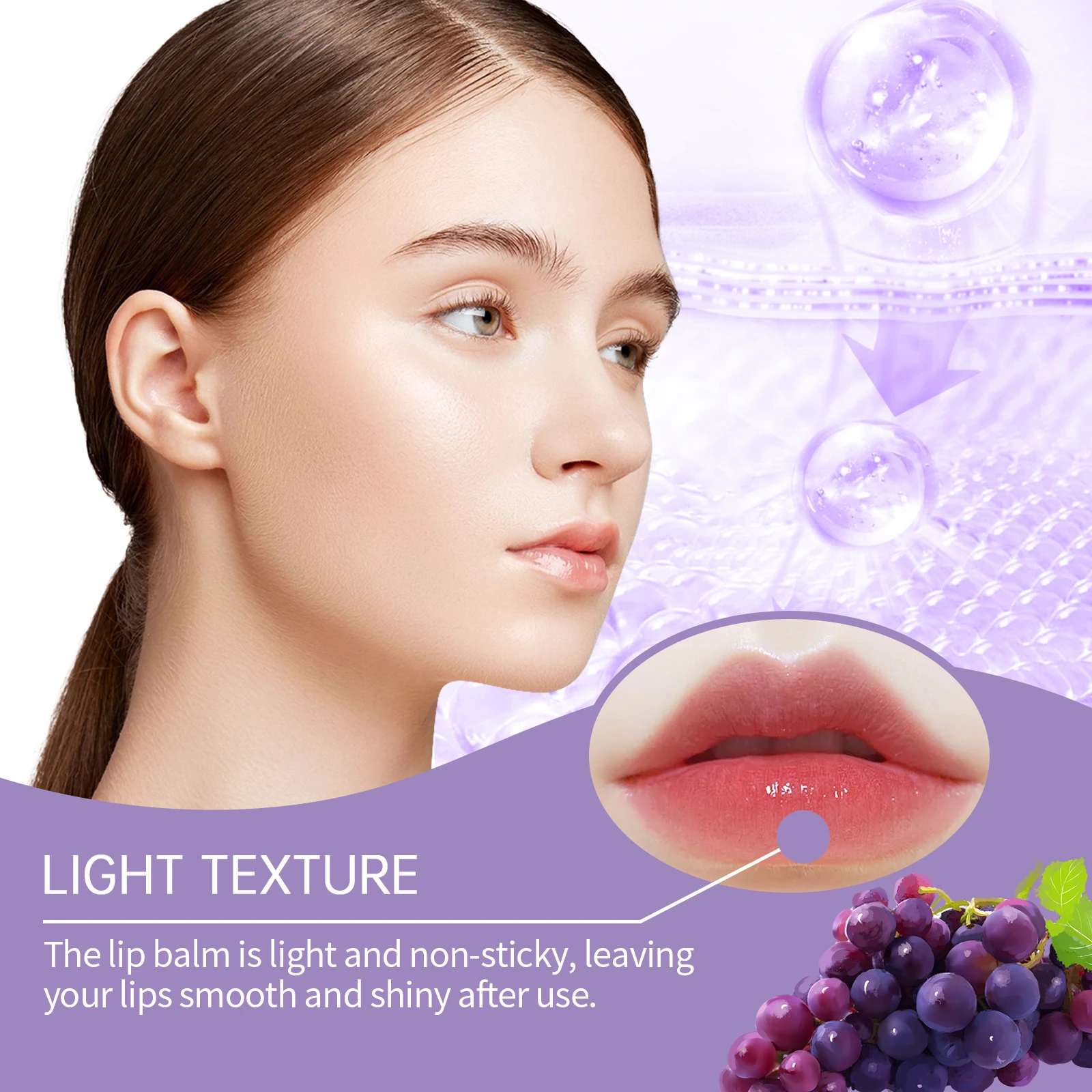 Fruit Hydraterende Lippenbalsem Jelly Hydraterende Overnachting Verzachten Droog Schrale Verminderen Liplijnen Lippenverzorging Boter Lipsticks Moisturizer