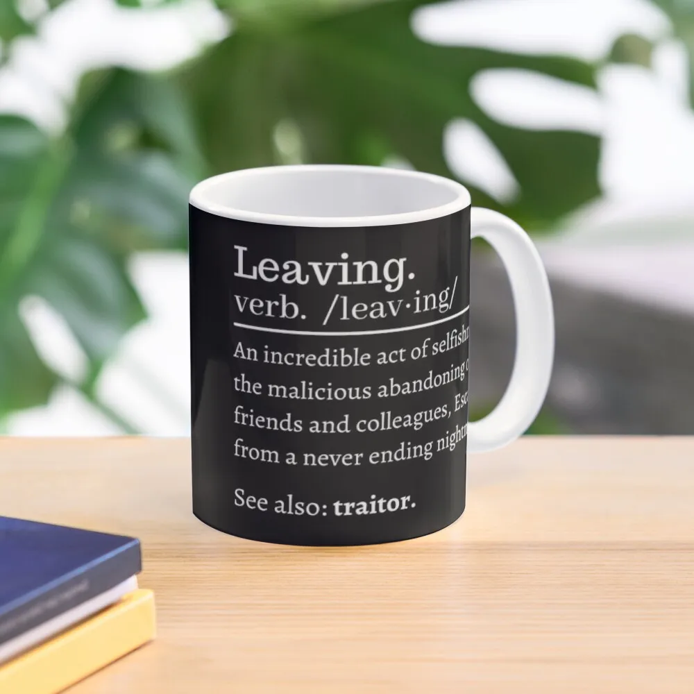 Funny Going Away Gift For Coworker Leav  Mug Tea Image Gifts Simple Drinkware Printed Coffee Picture Cup Photo Handle Round