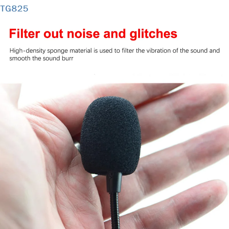 【AN】【AN】Popular Microphone Windscreen Sponge Cover Headset Mic Foam Cover Protective Cap for Gooseneck Meeting Mic