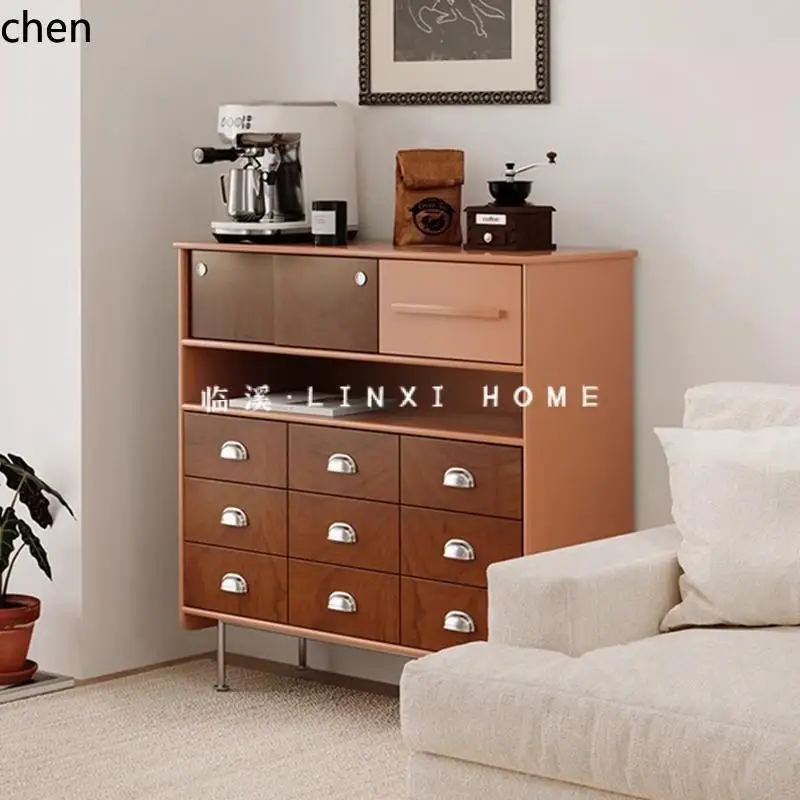 

HXL home entrance cabinet corridor foyer storage against the wall floor-to-ceiling dining side chest storage side cabinet