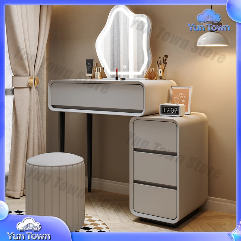 Nordic Drawers Dressing Table Modern Minimal Organizer Corner Makeup Dressing Table Mirror Cheap Coiffeuse De Chambre