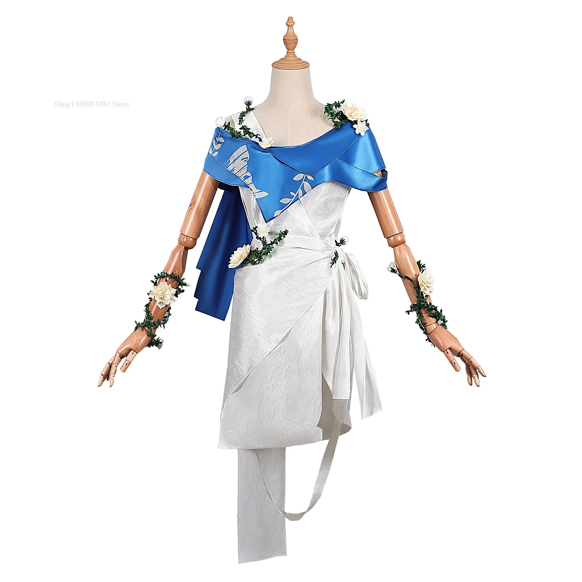 Anime Game Identity ⅤEmil Patient Cosplay Costume Skin Shadow in The Lake QiZhen Fashion Uniform Wig Man Carnival Halloween Suit