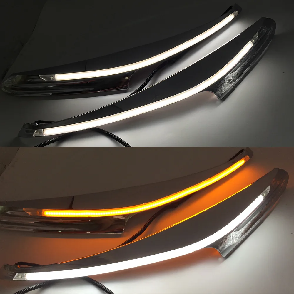 For Honda Accord 08-14 eighth generation daytime running lights LED tear eye daytime running lights with flowing eyebro