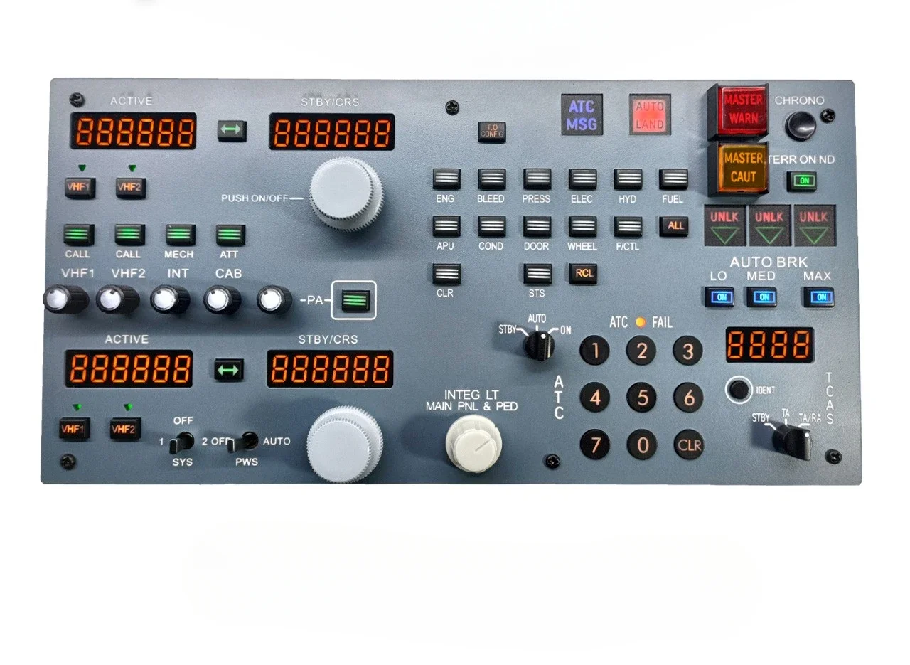 QMPE Integrated Panel Airbus A320 Fenix