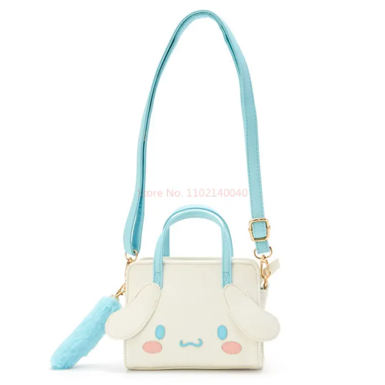 Borsa a tracolla in pelle PU Sanrio Kuromi hellobykitty borsa ascellare da donna Kawaii Cinnamoroll borsa da donna borse a tracolla carine regalo