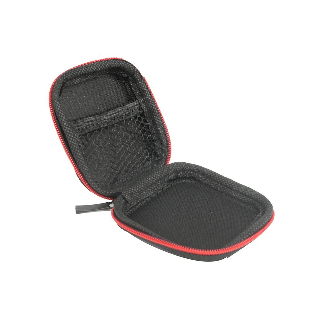 Étui rigide à fermeture éclair pour écouteurs, pochette pour écouteurs portables, sac de rangement pour écouteurs, organisateur de câbles USB de protection