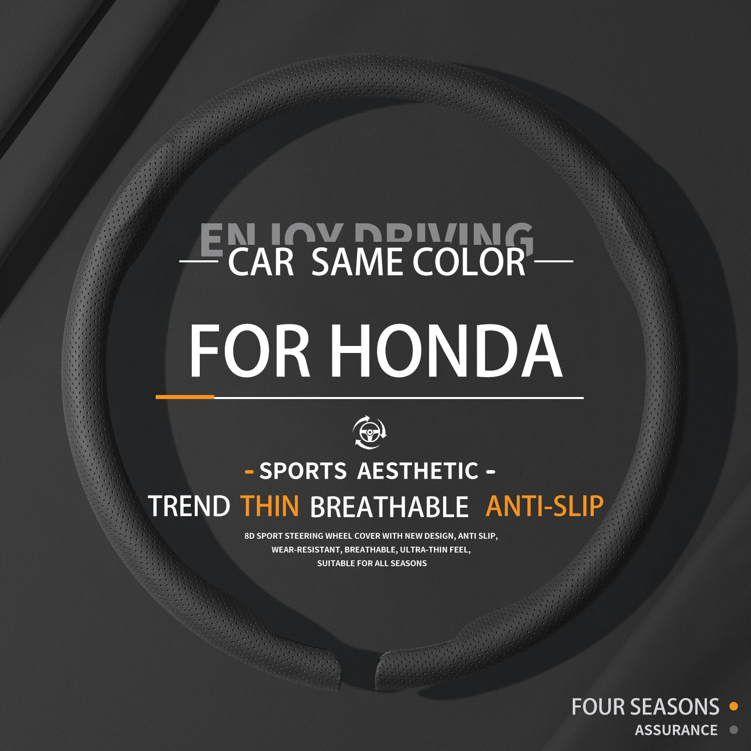 Suitable For Honda Car Steering Wheel Cover Accord Thought Domain XCRV Fit Hao Ying Stylish Style Binzhi Guan Dao Xiangyu