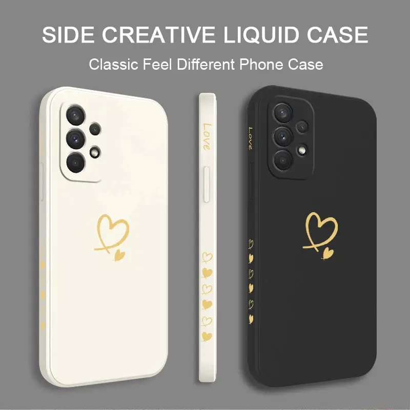 Gemini Love Phone Case For Samsung A54 A34 A24 A14 A73 A53 A33 A23 A13 A03 A03S A04 A04S A72 A52 A52S A32 A22 A12 A71 A51 4G 5G