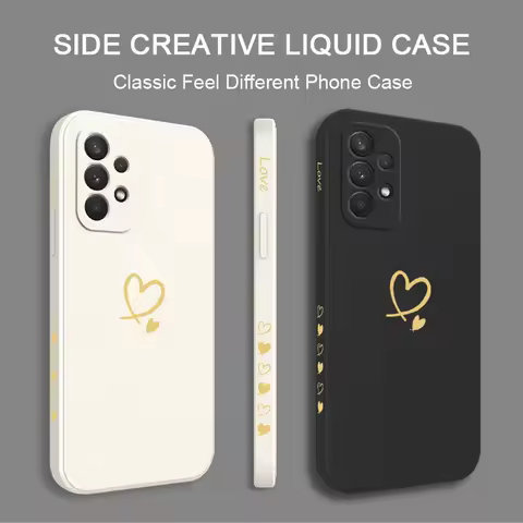 Gemini Love Phone Case For Samsung A54 A34 A24 A14 A73 A53 A33 A23 A13 A03 A03S A04 A04S A72 A52 A52S A32 A22 A12 A71 A51 4G 5G