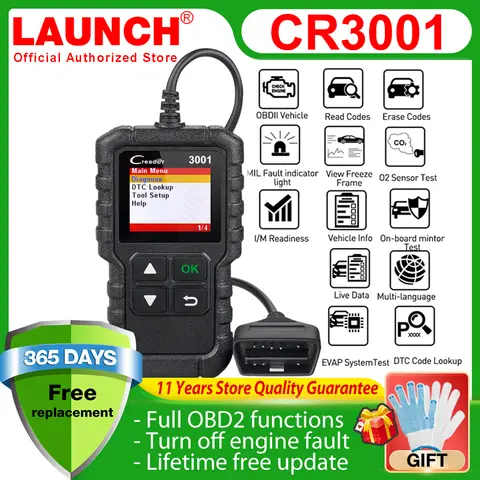 CR3001OBD2 Full OBD2 Scanner LAUNCH