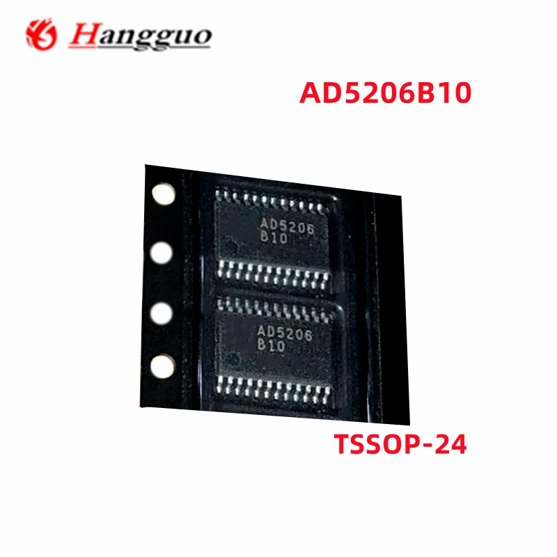 5Pcs/Lot Original AD5206B10 AD5206BRUZ10 AD5206 TSSOP-24 IC  Chip Best Quality