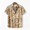 3D Printed Men's Hawaiian Floral Shirts - Trendy and Versatile Top