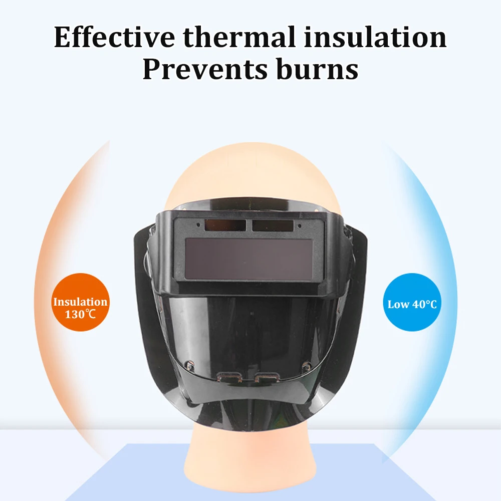 Máscara Facial de Soldagem Elétrica, Escurecimento Automático, Capa Protetora, Laser Completo, Luz Forte, Óculos Especiais