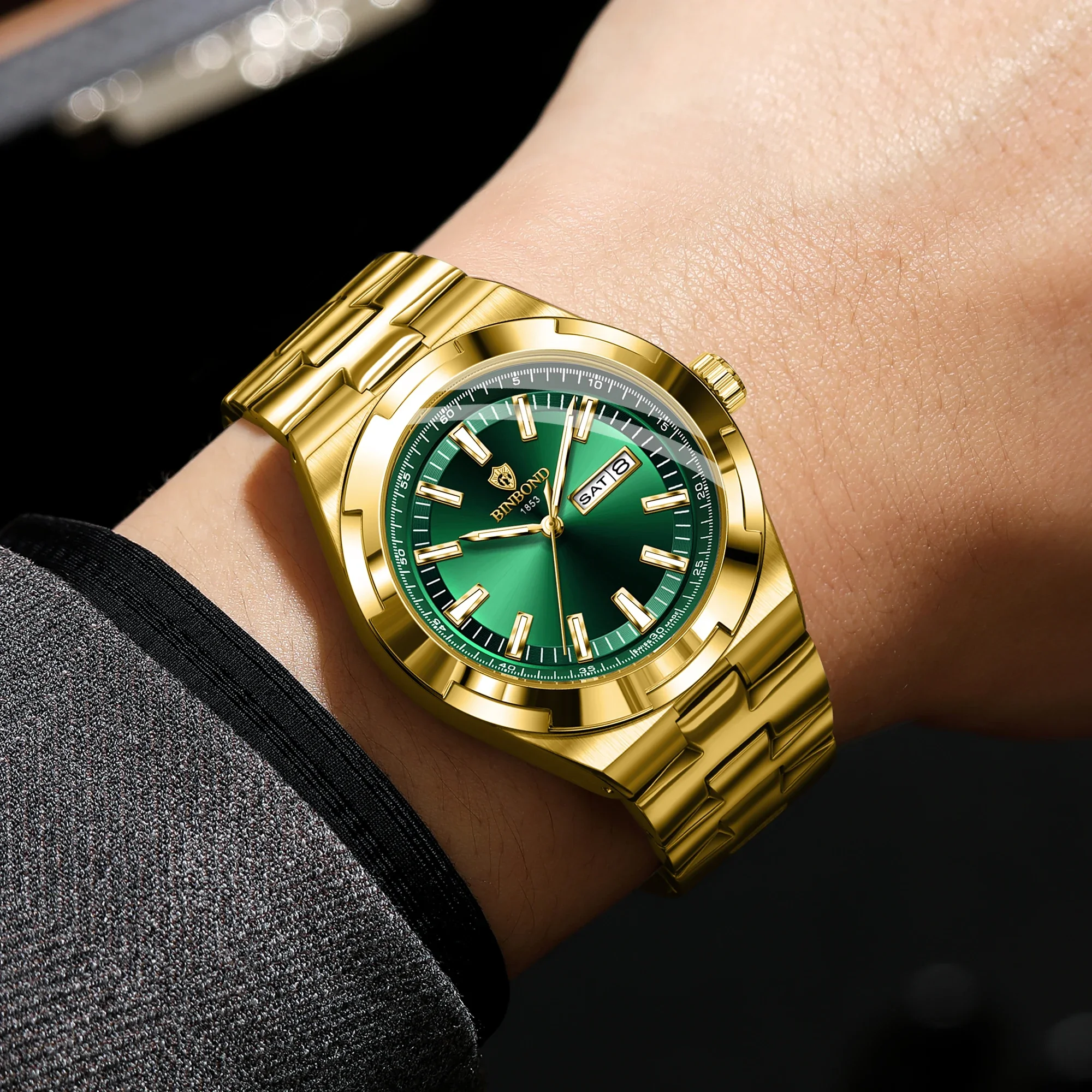 BINBOND New Luxury Quartz Man - Timex Watches Smartwatch review and price