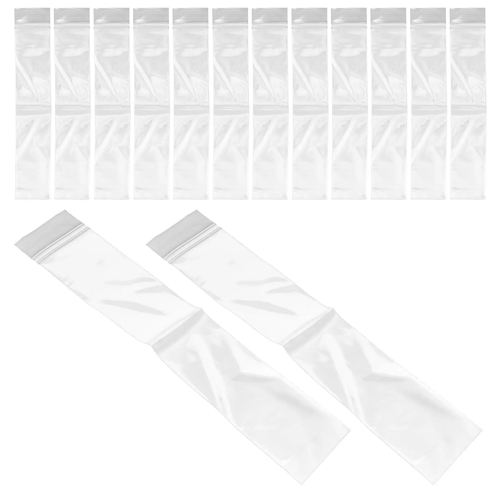 

100pcs Ice Cream Bags Leak Proof Popsicle Sleeves Mold Freeze Bulk Juice DIY Homemade Treats Portable Travel