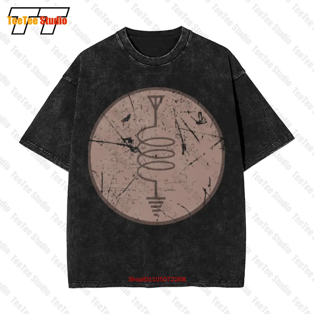 

Винтажная футболка большого размера с любительским символом Ham Radio TJPO