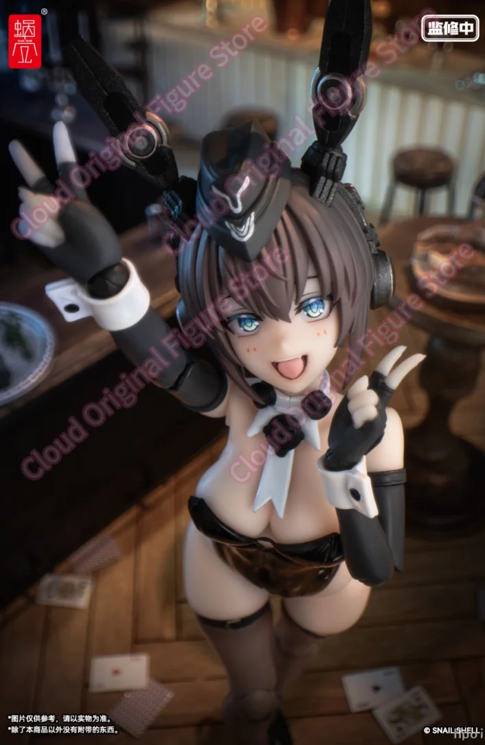 In Stock 100% Original Snail Shell 1/12 RA-03 Panzer Bunny Anneliese Sexy Girls Action Figures Model Collection Doll Toy Gift