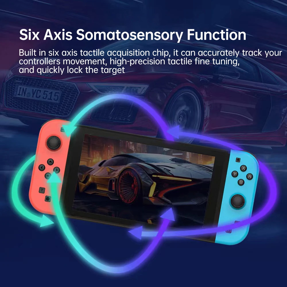 Multiple Colors Joy pad Controller For Nintendo Switch Wireless Gamepad Dual Vibration Joycons Switch Controllers Joystick