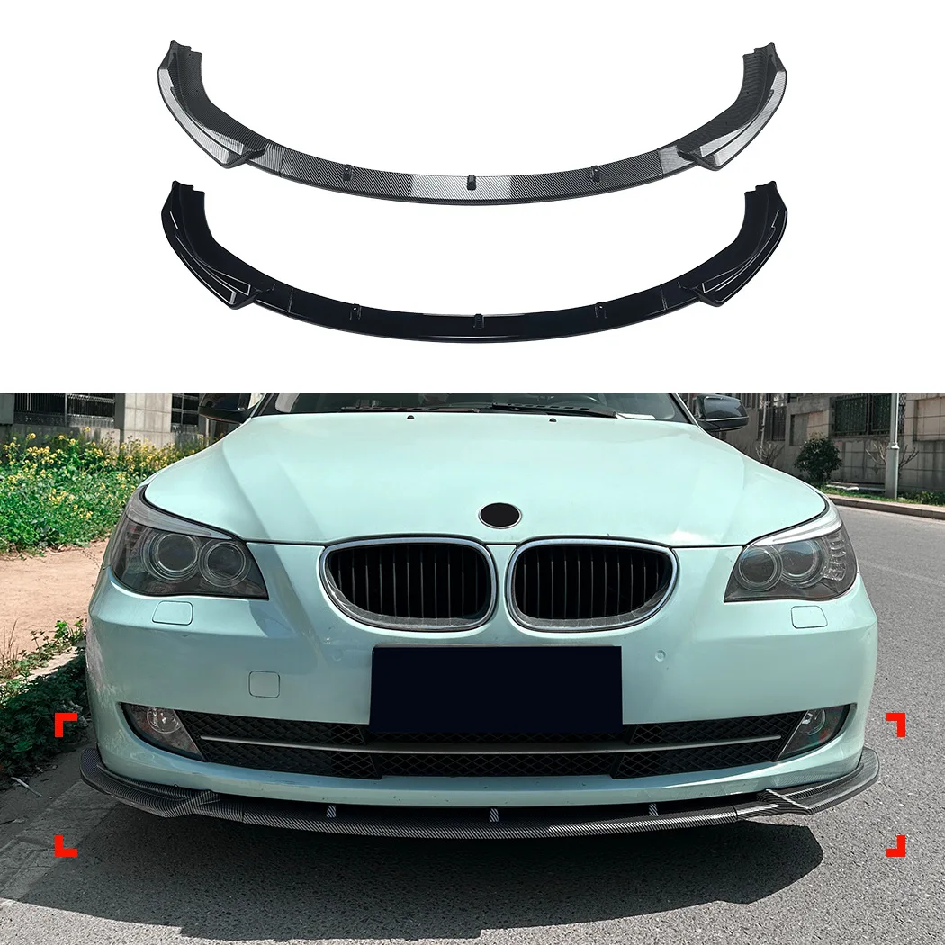 

Suitable For BMW 5 Series E60 E61 LCI Standard Edition 2008-2010 Front Bar Front Lip Front Shovel Spoiler Modification