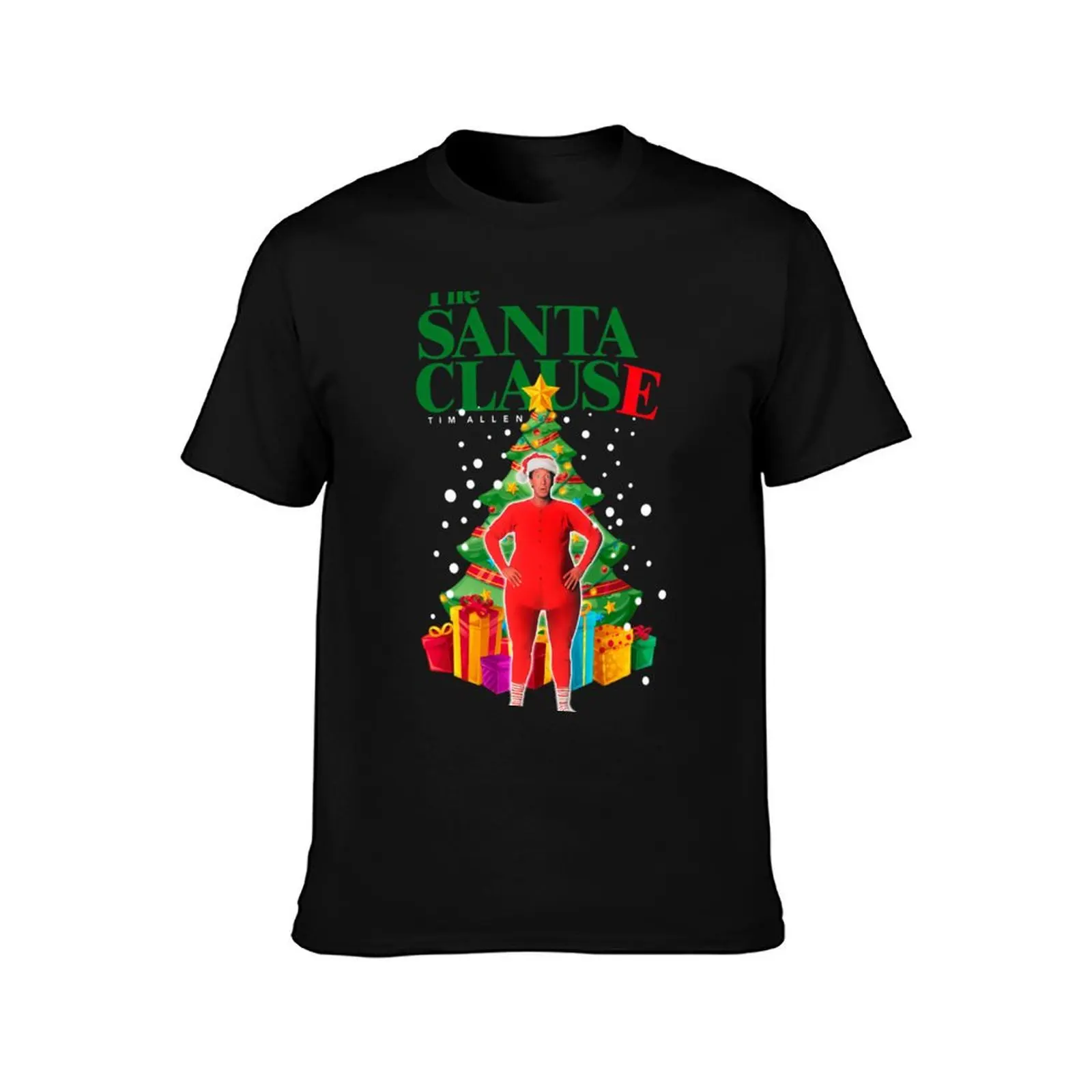 The Funny Santa Clause T-Shirt Fashion Simple Casual Tee Shirt T-Shirt