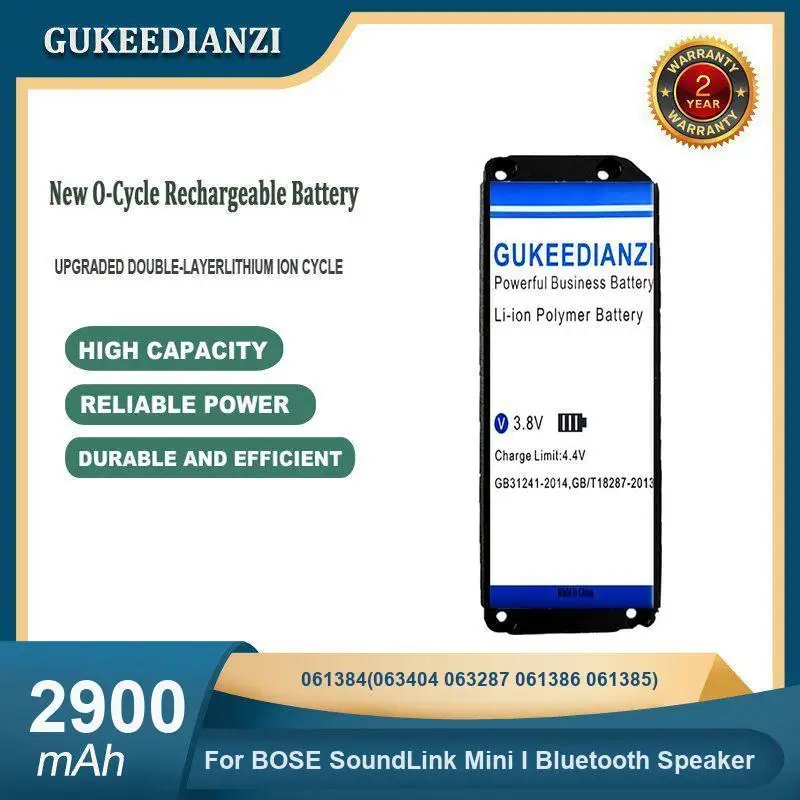 

High Capacity 2900mAh 061384(063404 063287 061386 061385) Bluetooth Speaker Battery For BOSE SoundLink Mini I Bluetooth Speaker