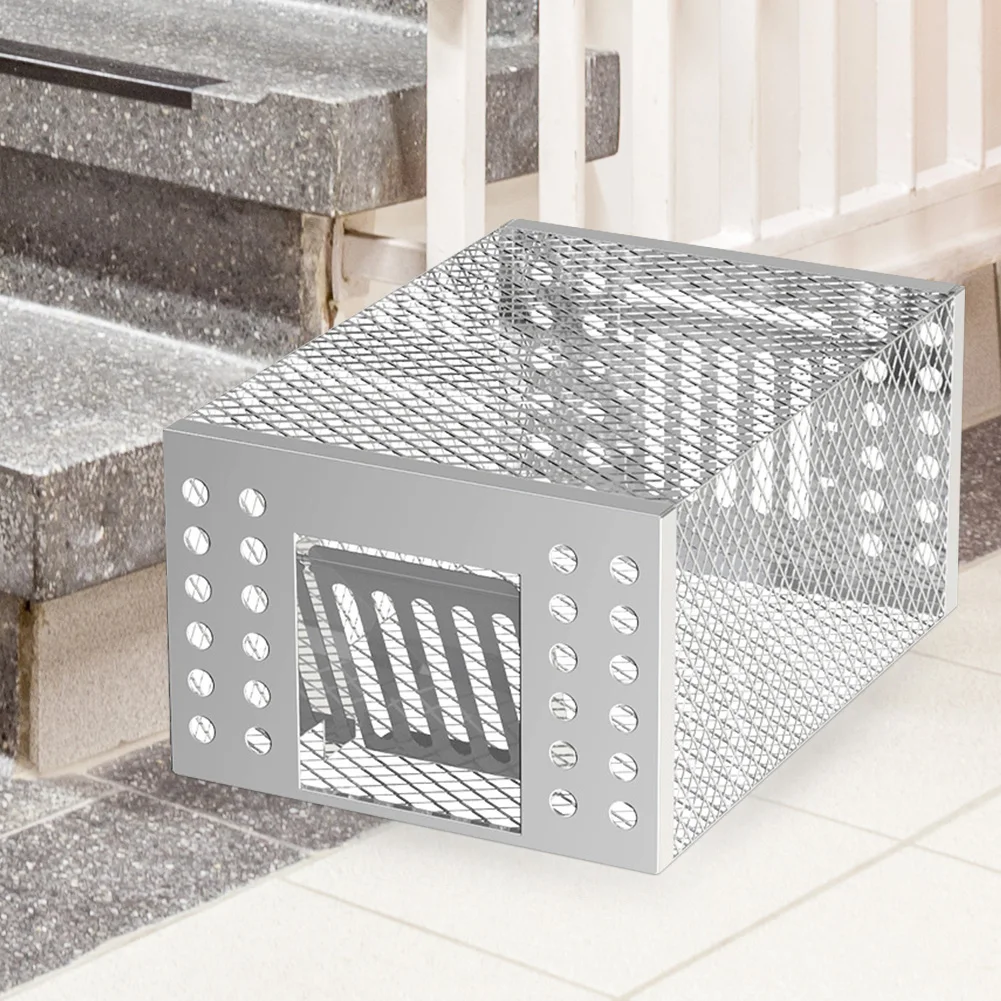 مصيدة فئران بشرية قفص دورة مستمرة أوتوماتيكية مصيدة فئران حديدية مصيدة فئران حية لالتقاط أو إطلاق القوارض #1