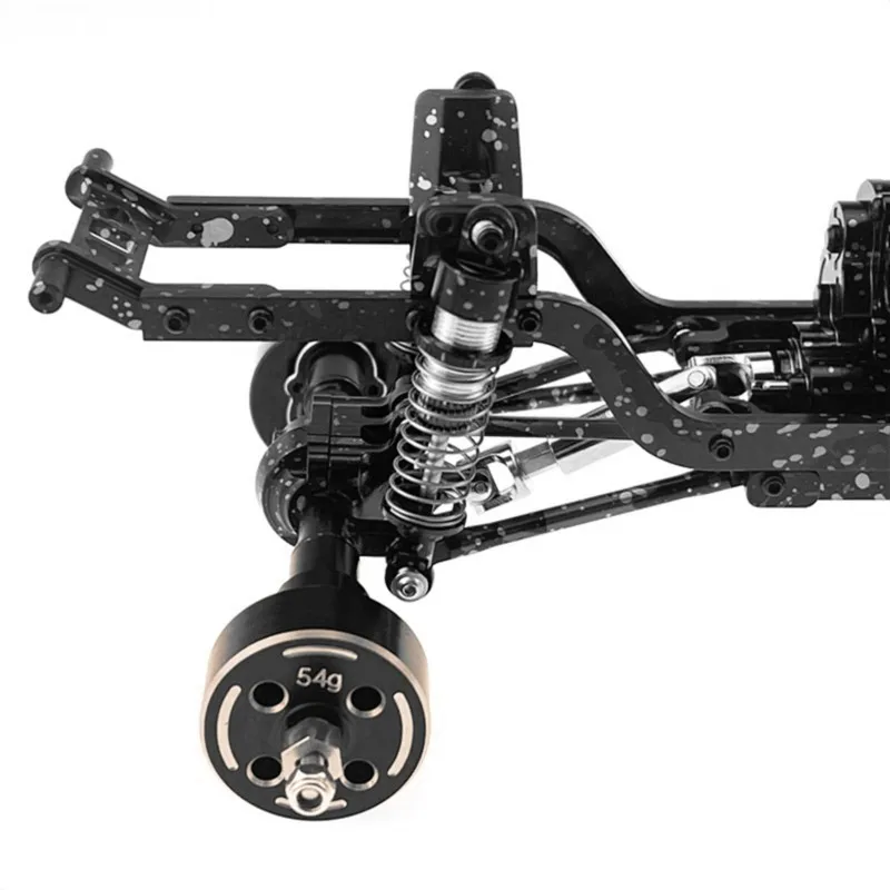 WOTT-RC Car Upgrade Rear Axle Assembly Counterweight Kit For MJX 1/18 H18P RC Car Accessories