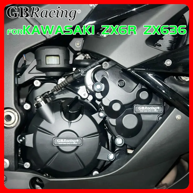 

New Motorcycles Engine Cover Protection Case For Case GB Racing For KAWASAKI NINJA ZX6R ZX-6R 2007 -2026