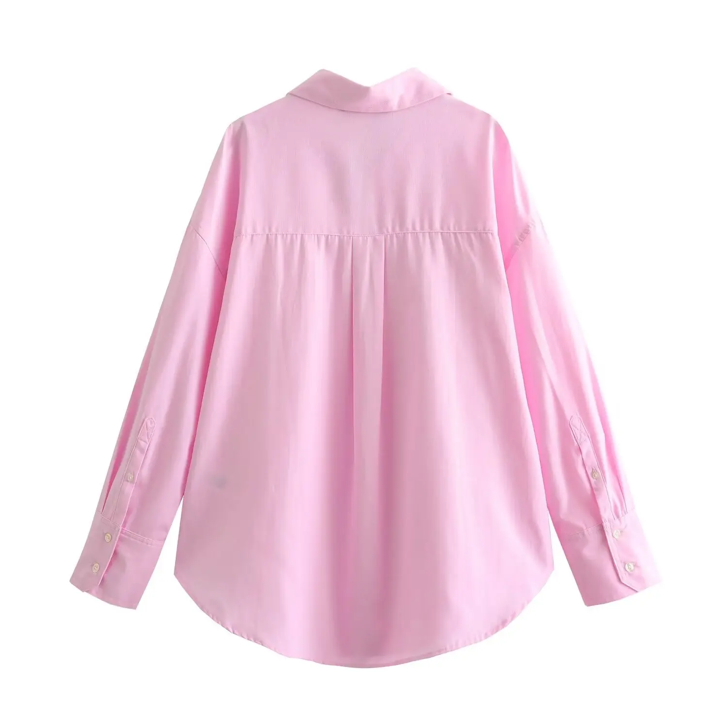 2024 Nieuwe Chique Joker Casual Mode Los Gestreepte Blouses Voor Dames, Retro Blouses Met Lange Mouwen En Knopen, Chique Tops