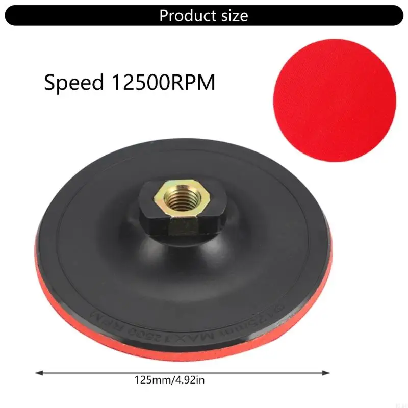 2Pcs/set Sanding Disc Polishing Pad 5inch/125mm Sanding Disc Kits Sanding Polishing Pad for Drill Polisher Grinding