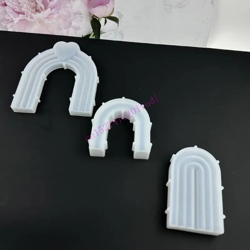 M76B Арка в форме силиконовых форм DIY DIY HOME DECOR EPOXY RASE LOSS LOST